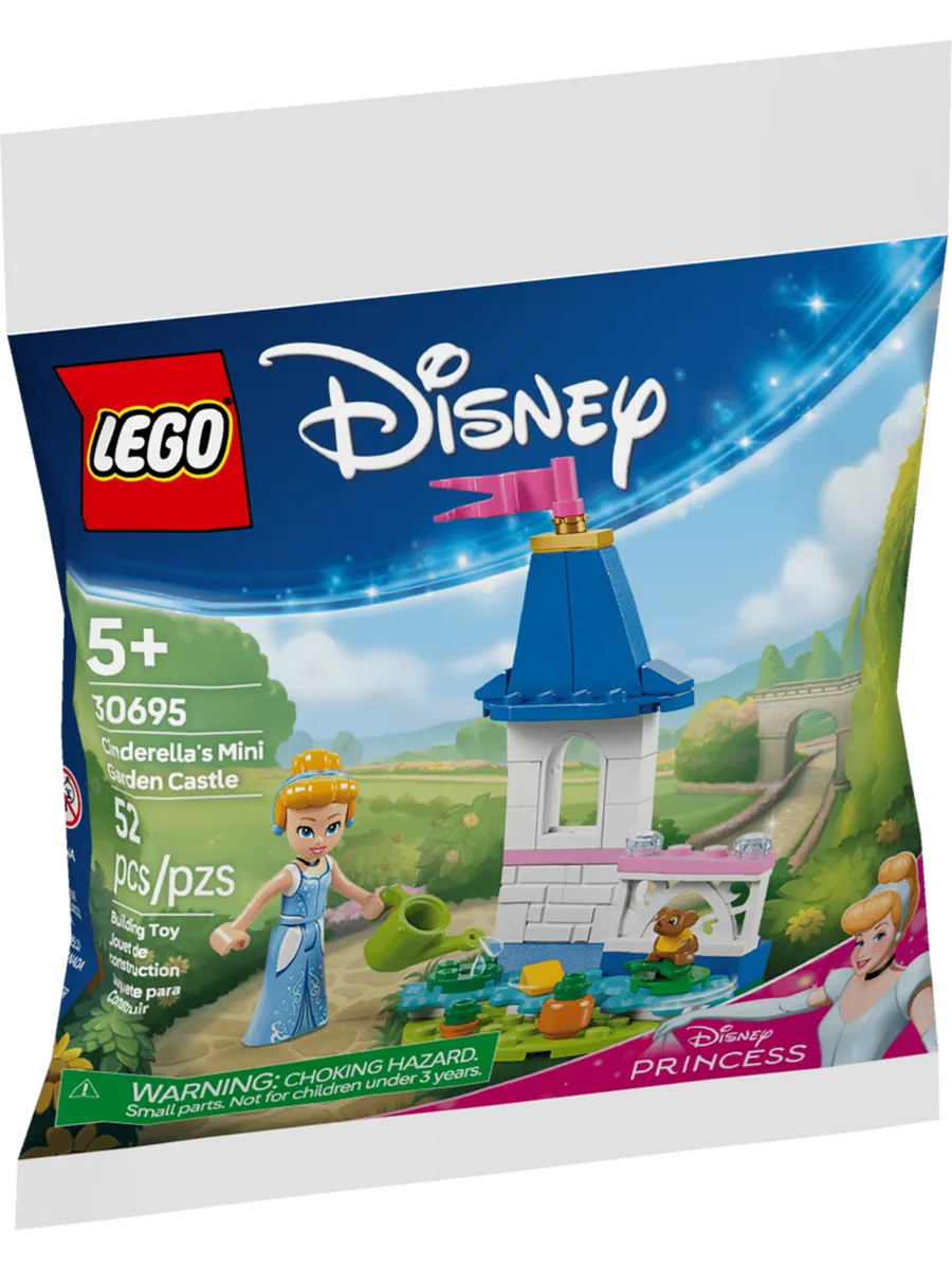 Конструктор Disney 30695 Мини-замок Золушки в саду