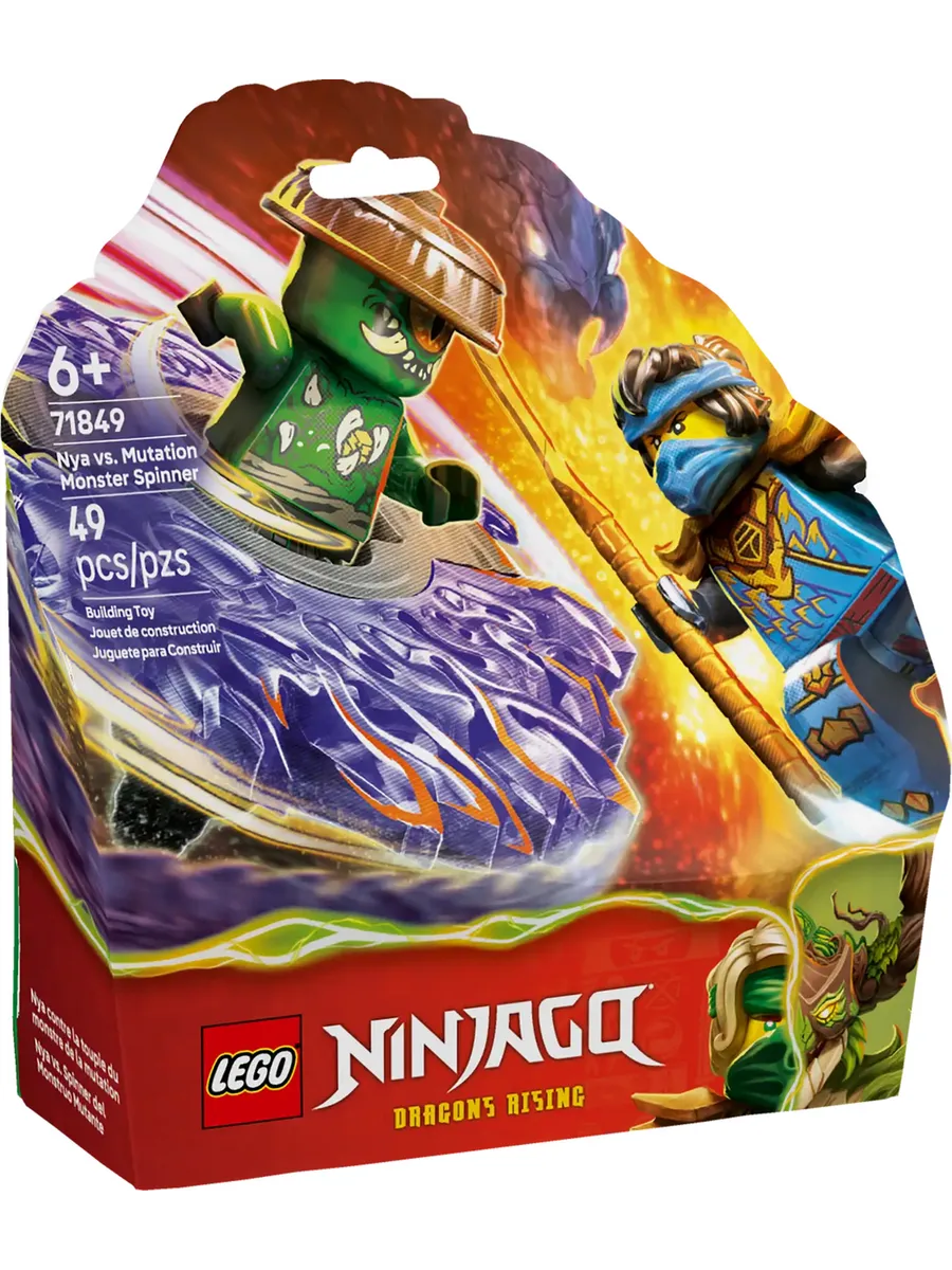 Конструктор NINJAGO 71849 Ния против монстра-мутанта