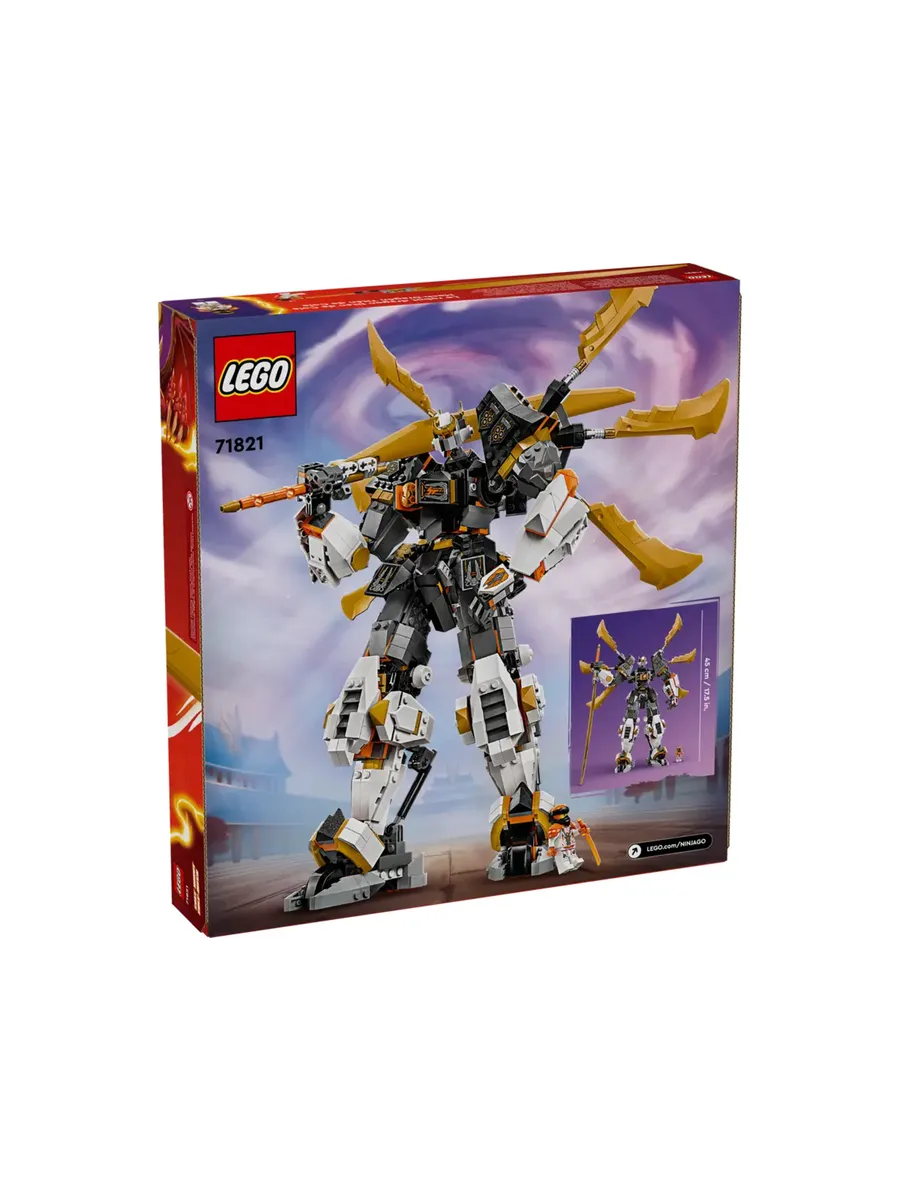 Конструктор NINJAGO 71821 Титановый дракон Коула — фото 2