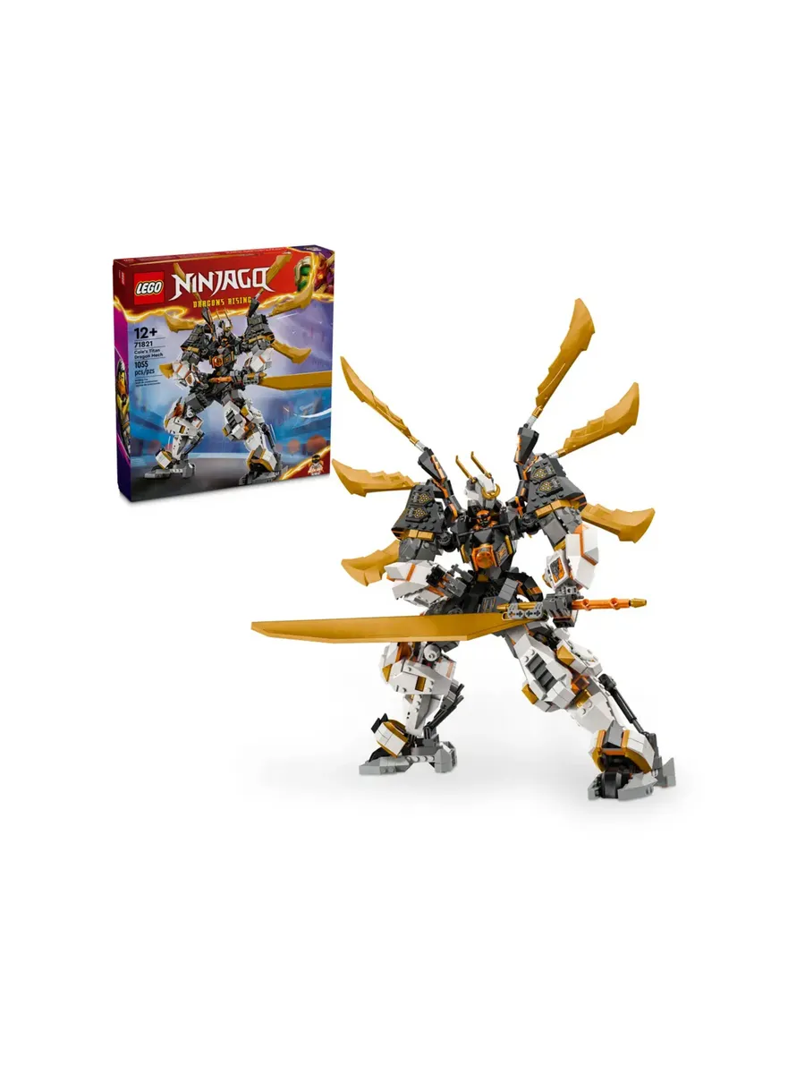 Конструктор NINJAGO 71821 Титановый дракон Коула — фото 1