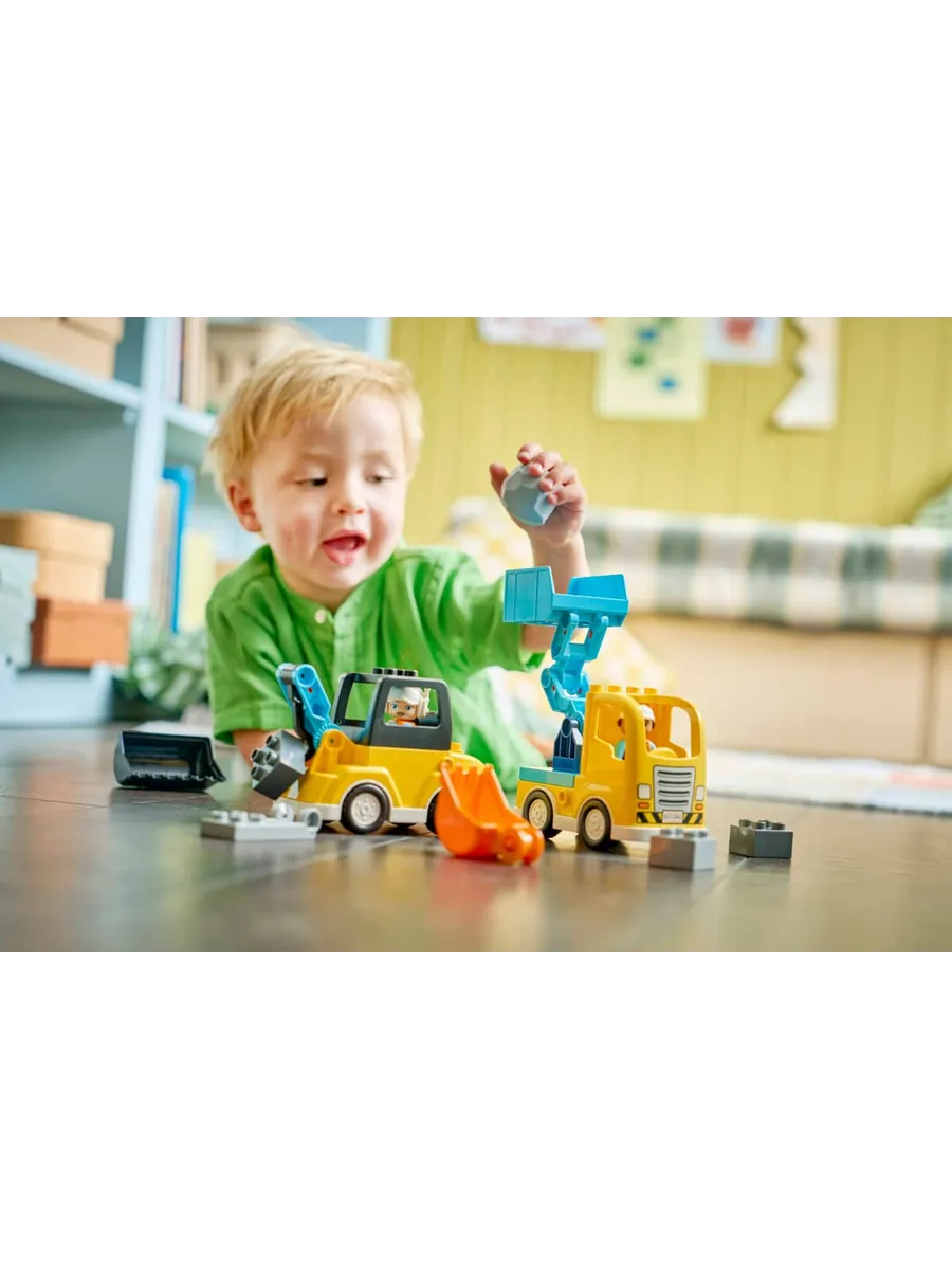 Конструктор DUPLO 10475 Строительная техника 3в1 — фото 11