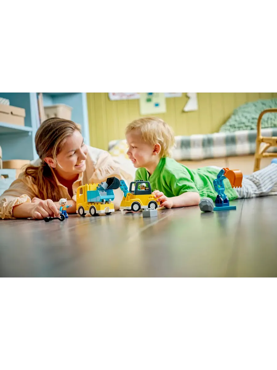 Конструктор DUPLO 10475 Строительная техника 3в1 — фото 12