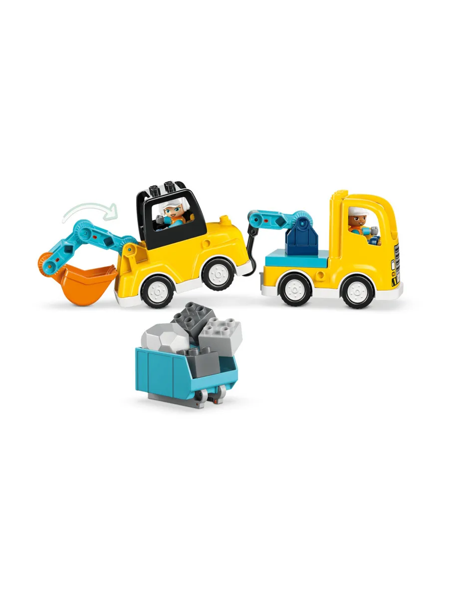 Конструктор DUPLO 10475 Строительная техника 3в1 — фото 9