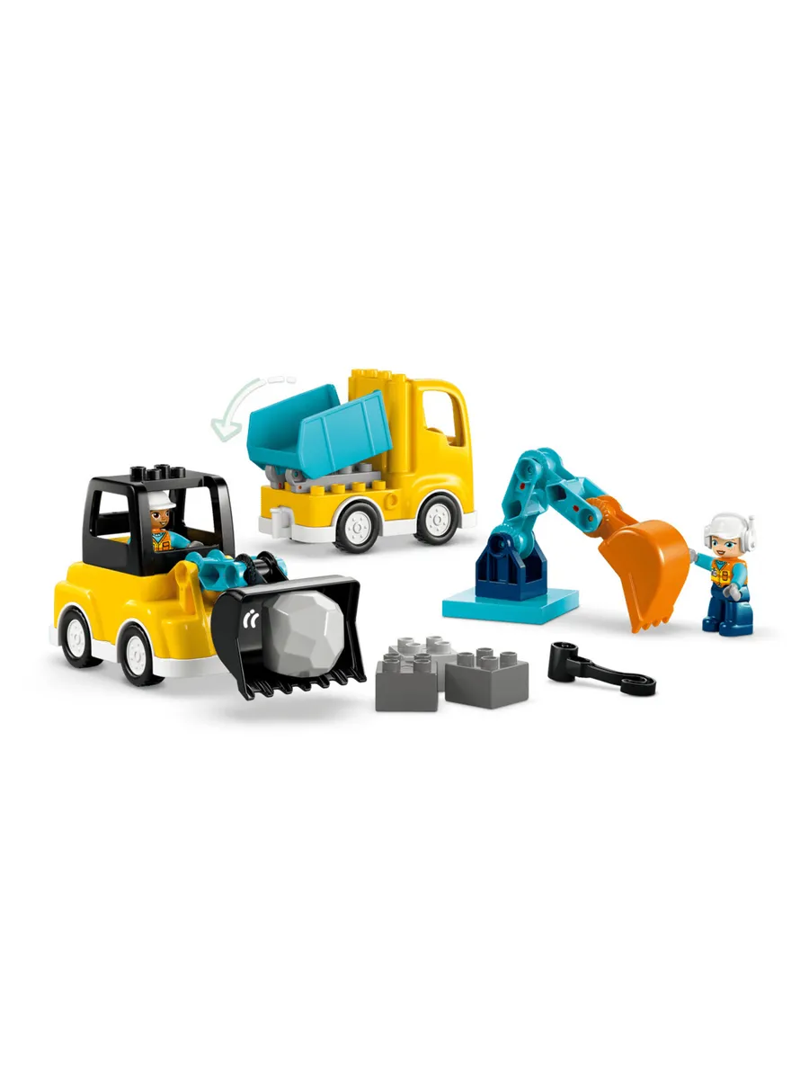 Конструктор DUPLO 10475 Строительная техника 3в1 — фото 8