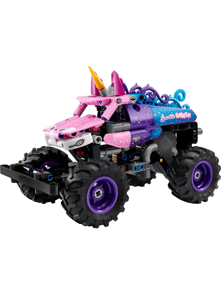 Конструктор Monster Jam 42220 Sparkle Smash с двигателем — фото 3