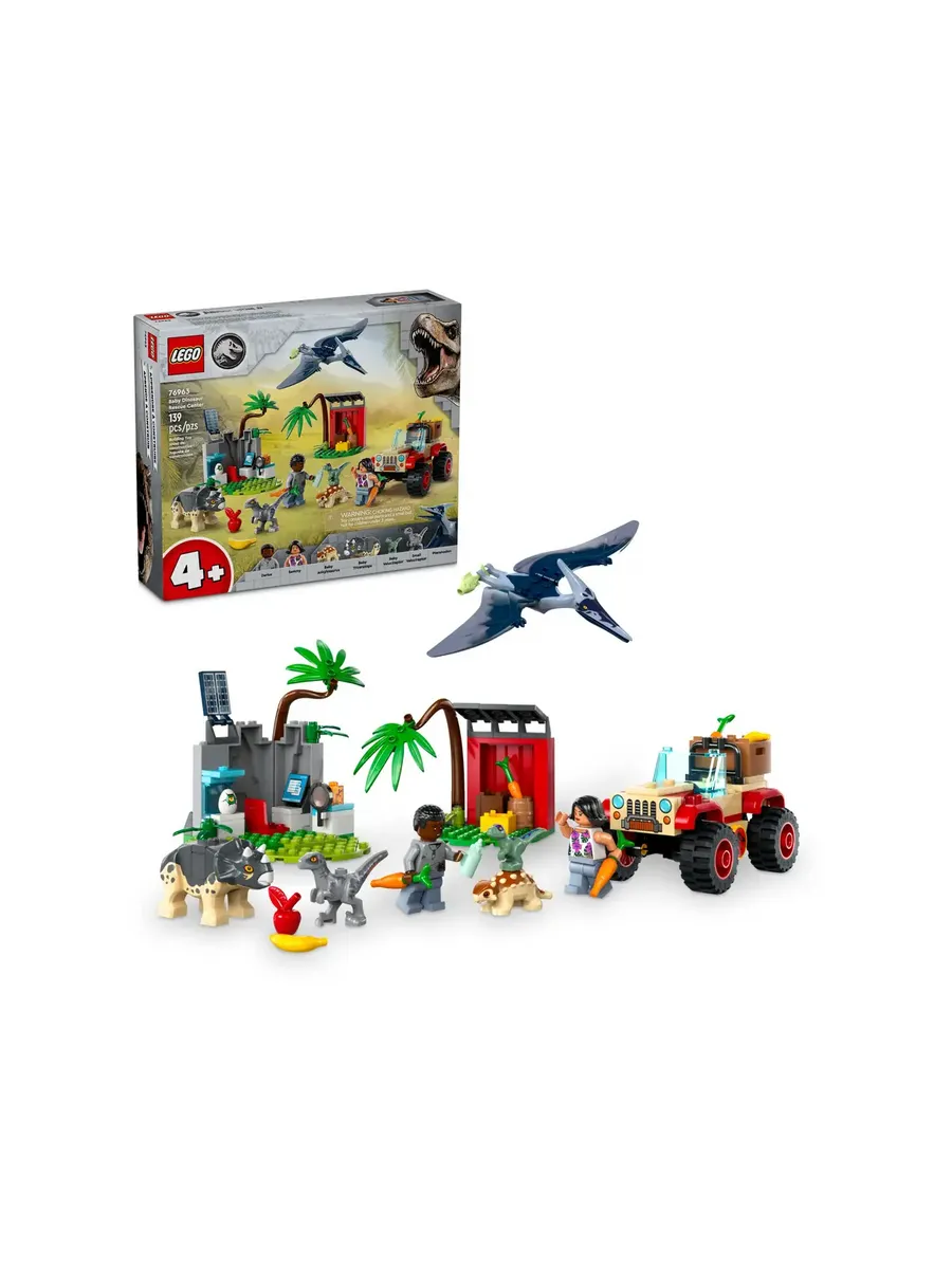 Конструктор Jurassic World 76963 Центр спасения динозавров