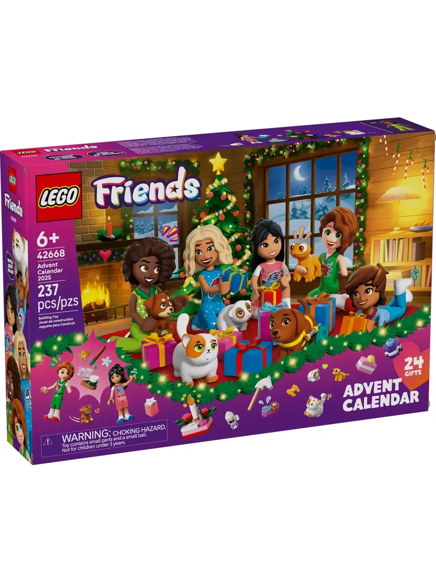 Конструктор Friends 42668 Адвент-календарь на 2025 год — фото 2