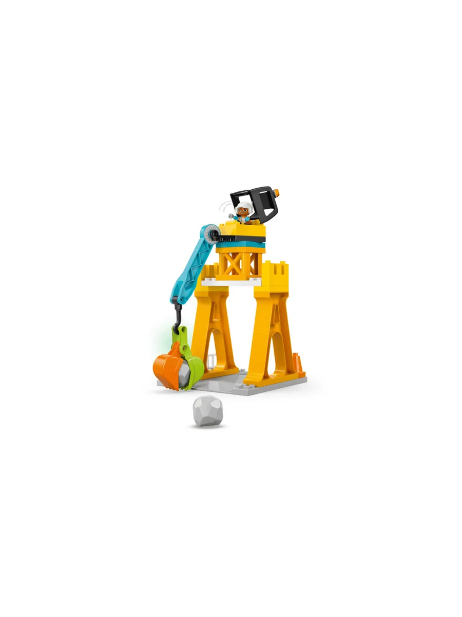 Конструктор DUPLO 10476 Строительная площадка и техника 3в1 — фото 7