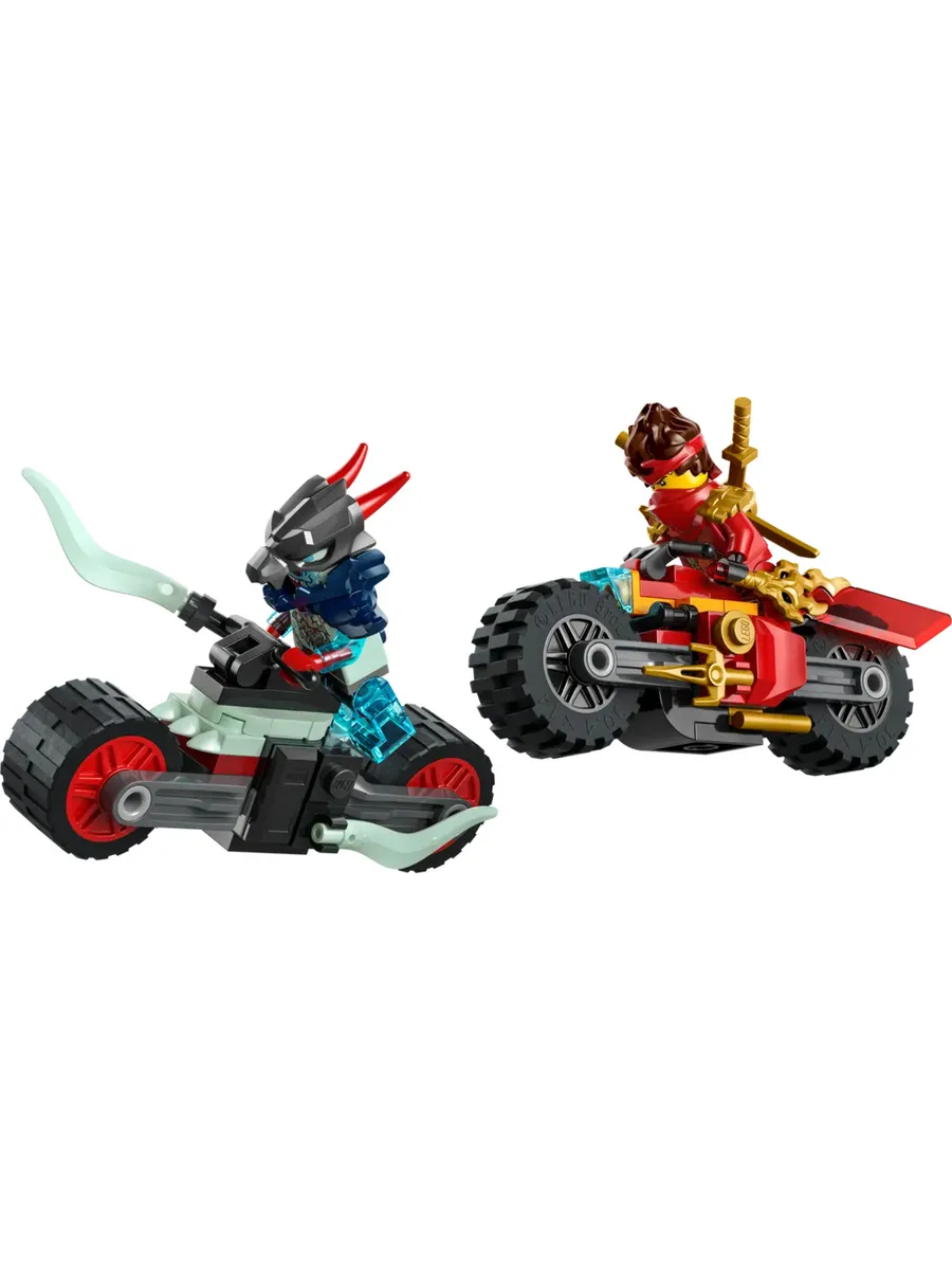 Конструктор Ninjago 71838 Скоростная гонка на мотоцикле Кая — фото 8