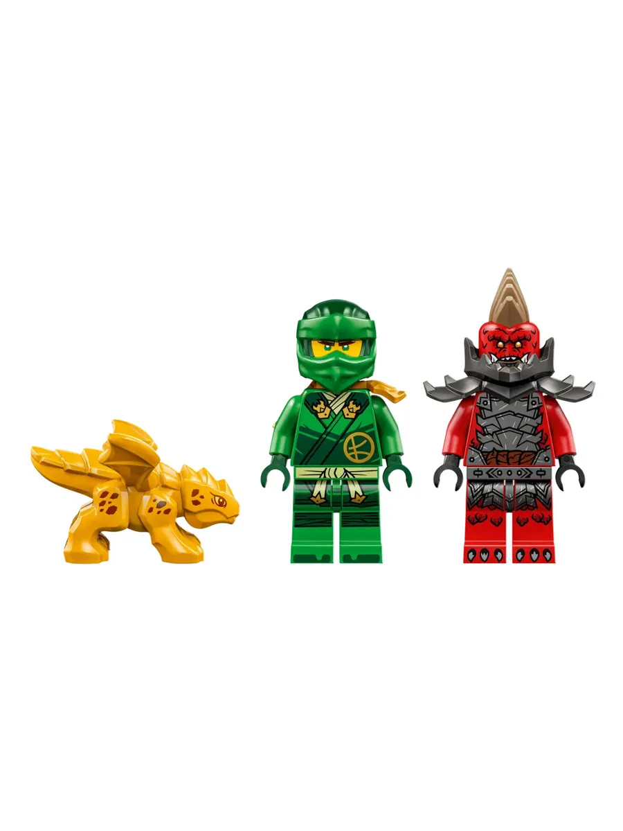 Конструктор NINJAGO 71829 Зеленый лесной дракон Ллойда — фото 5