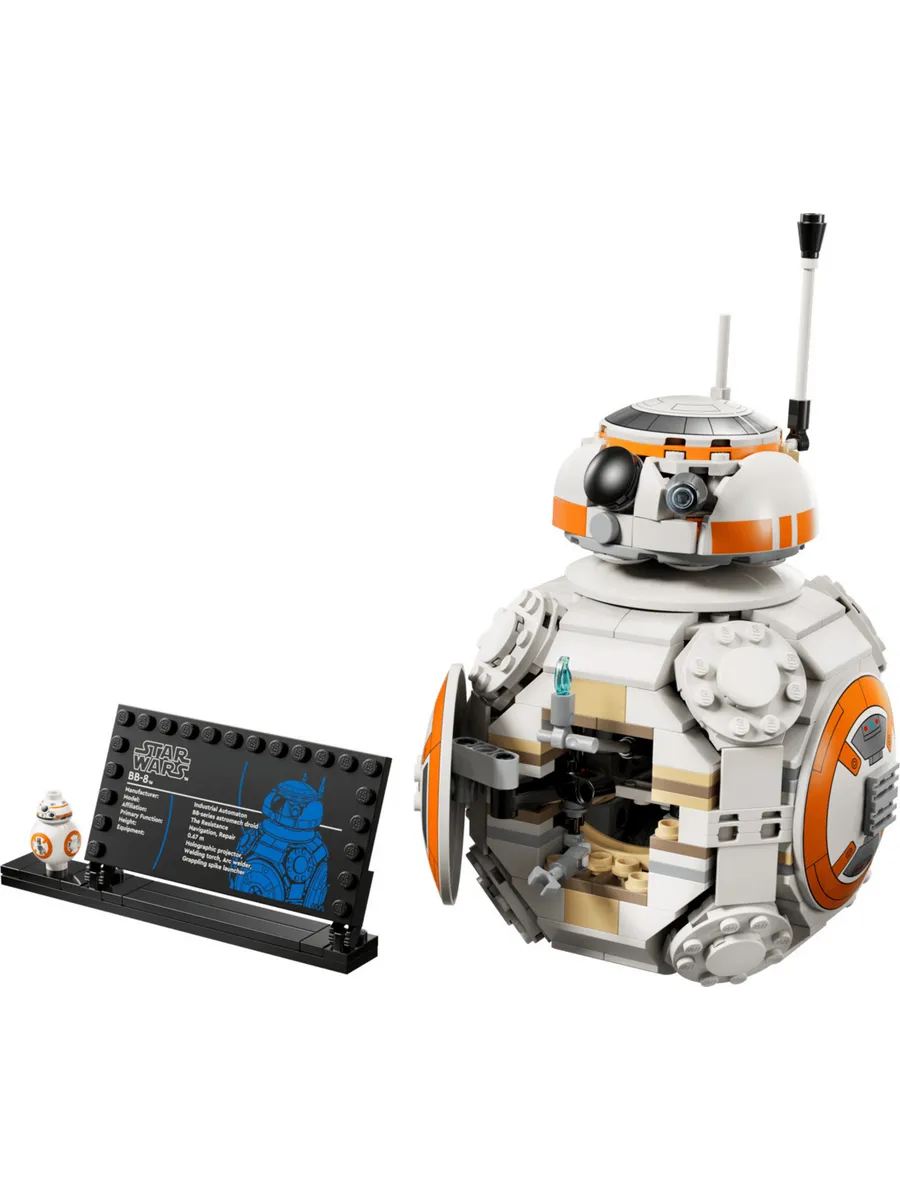 Конструктор Star Wars 75452 Астромеханический дроид BB-8 — фото 5