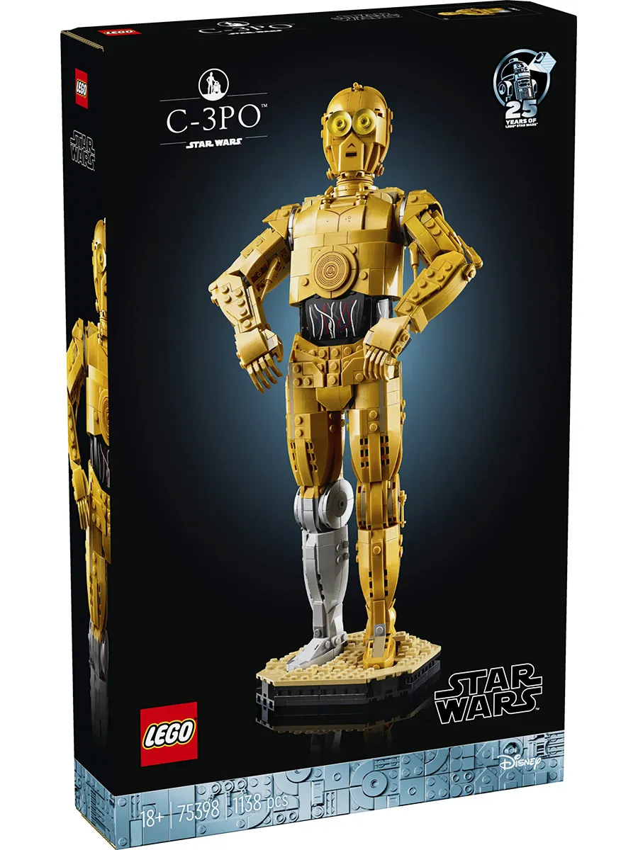 Конструктор Star Wars 75398 C-3PO — фото 1