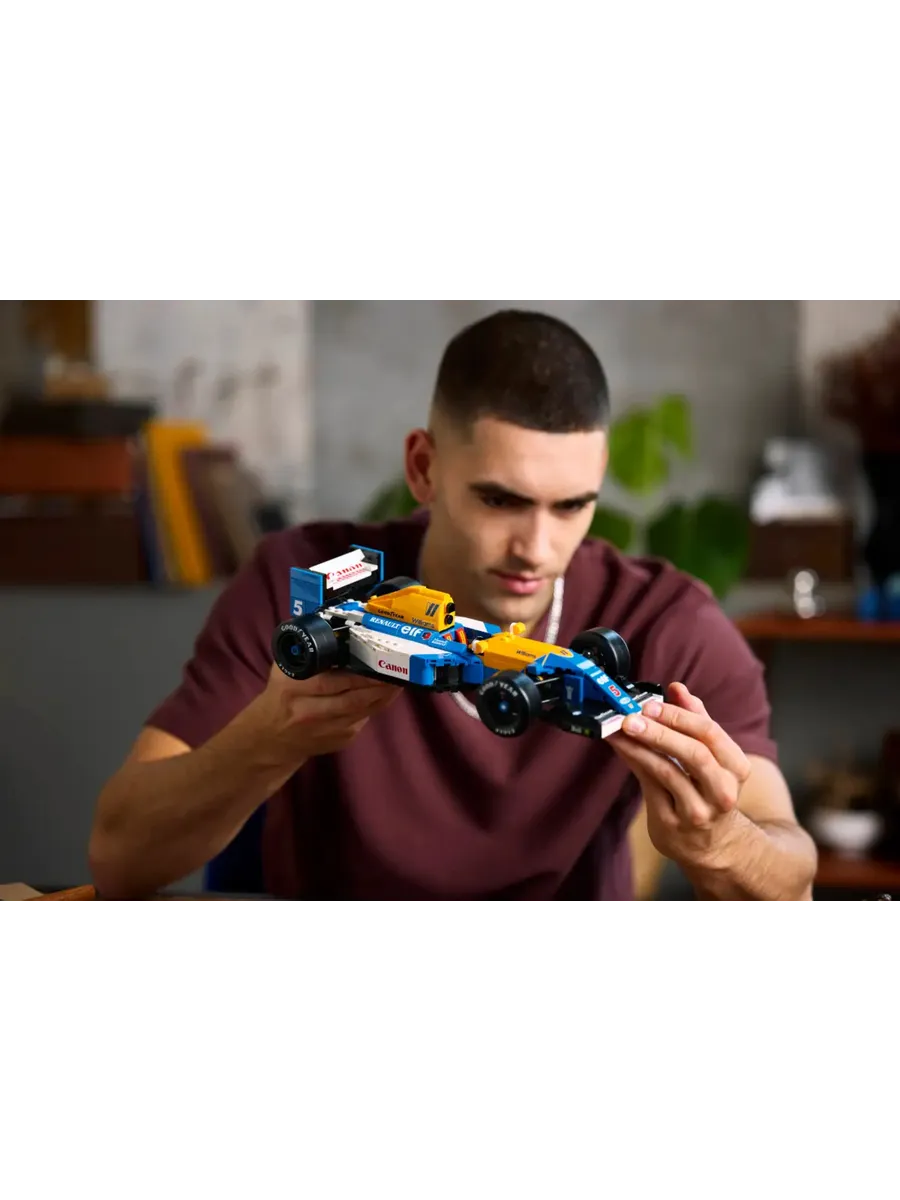 Конструктор Icons 10353 Williams FW14B и Найджел Мэнселл — фото 9