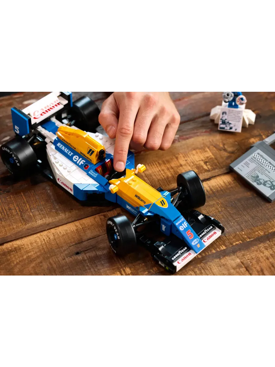 Конструктор Icons 10353 Williams FW14B и Найджел Мэнселл — фото 10