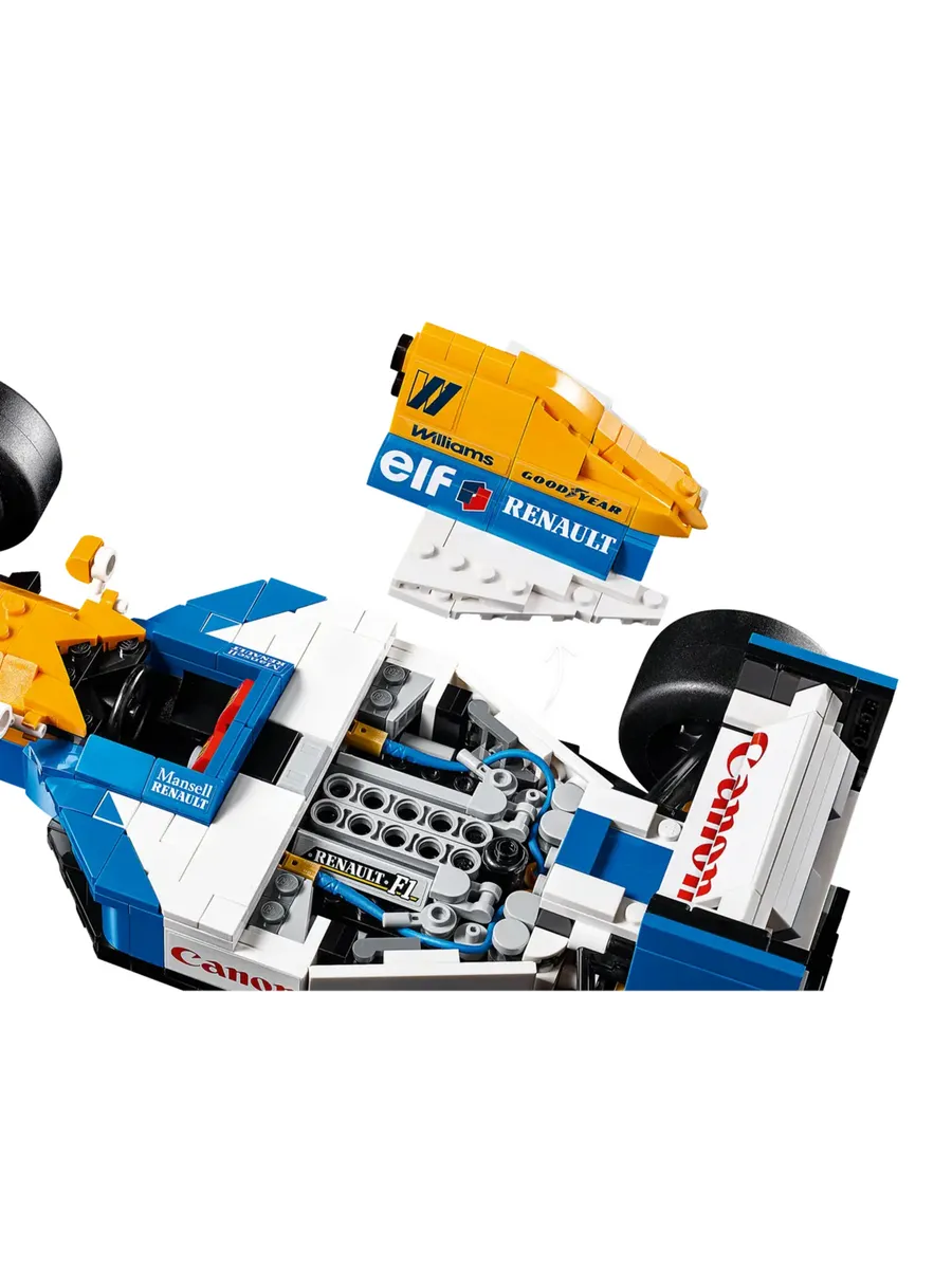 Конструктор Icons 10353 Williams FW14B и Найджел Мэнселл — фото 8