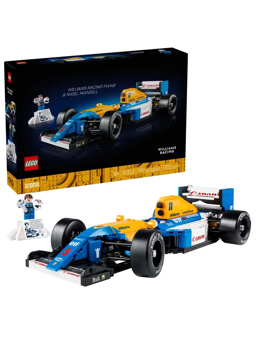Конструктор Icons 10353 Williams FW14B и Найджел Мэнселл — фото 1