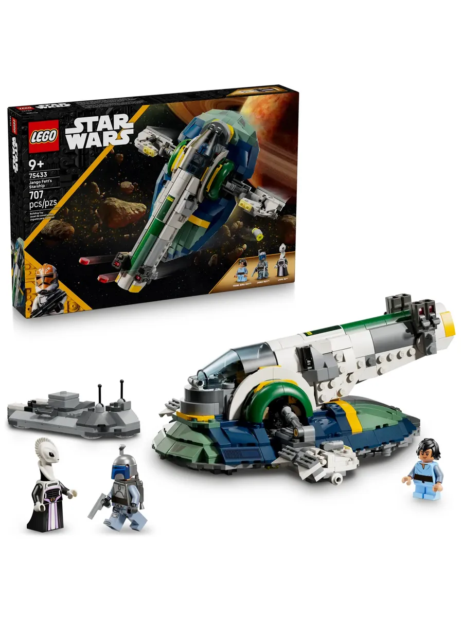 Конструктор Star Wars 75433 Звёздный корабль Джанго Фетта