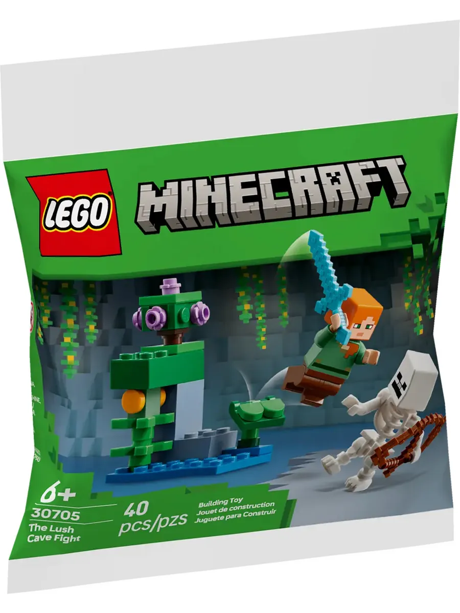 Конструктор Minecraft 30705 Битва в пышной пещере