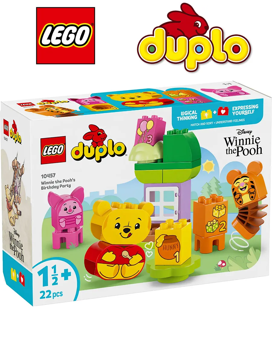 Конструктор DUPLO 10457 День рождения Винни-Пуха