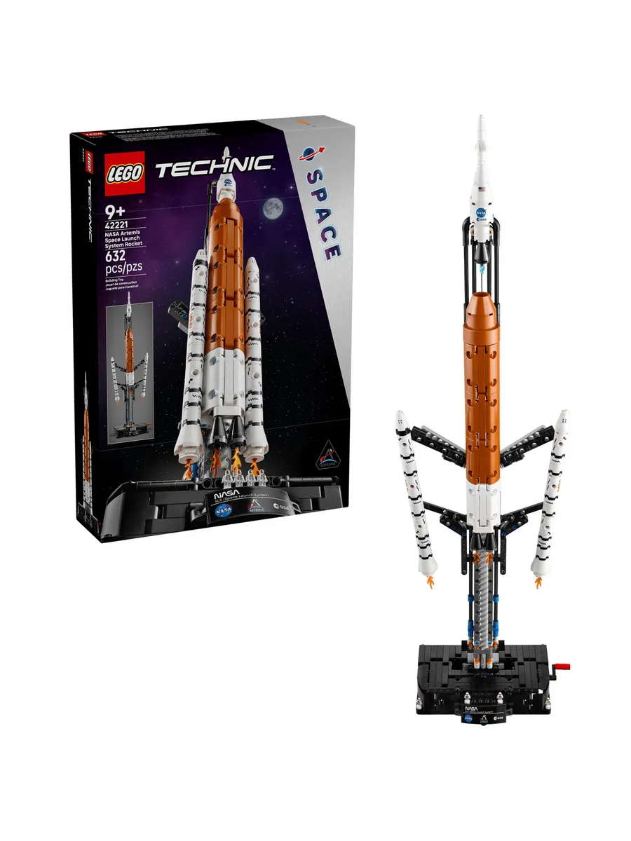 Конструктор Technic 42221 NASA Artemis SLS HeavyLift Rocket