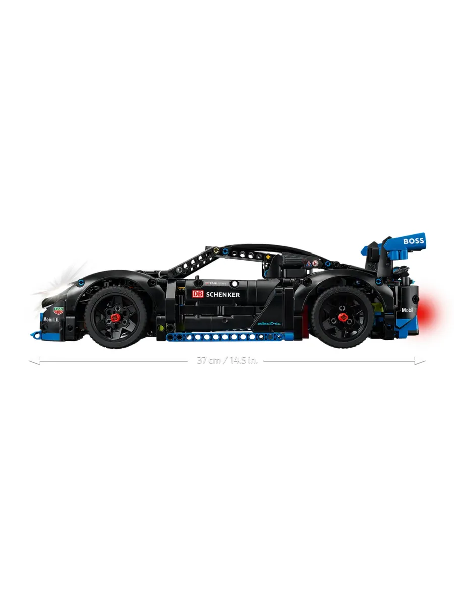 Конструктор Technic 42176 Гоночный Porsche GT4 e-Performance — фото 4