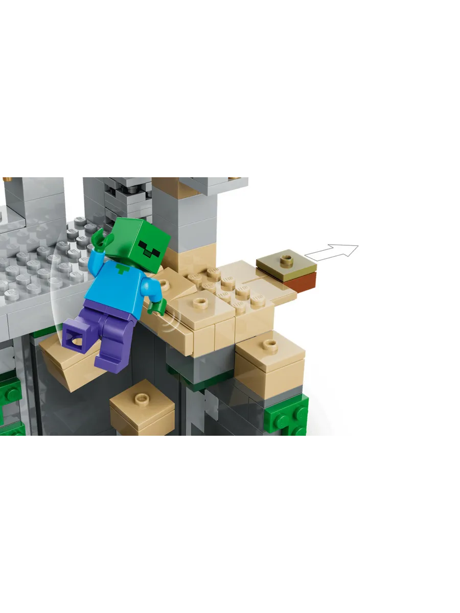 Конструктор Minecraft 21587 Зомби-Подземелье — фото 7