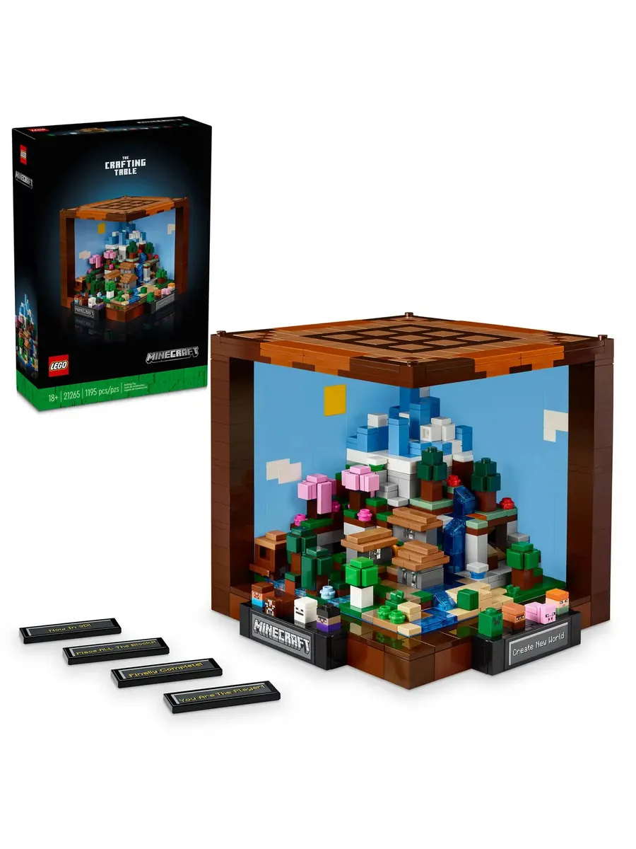 Конструктор Minecraft 21265 Верстак