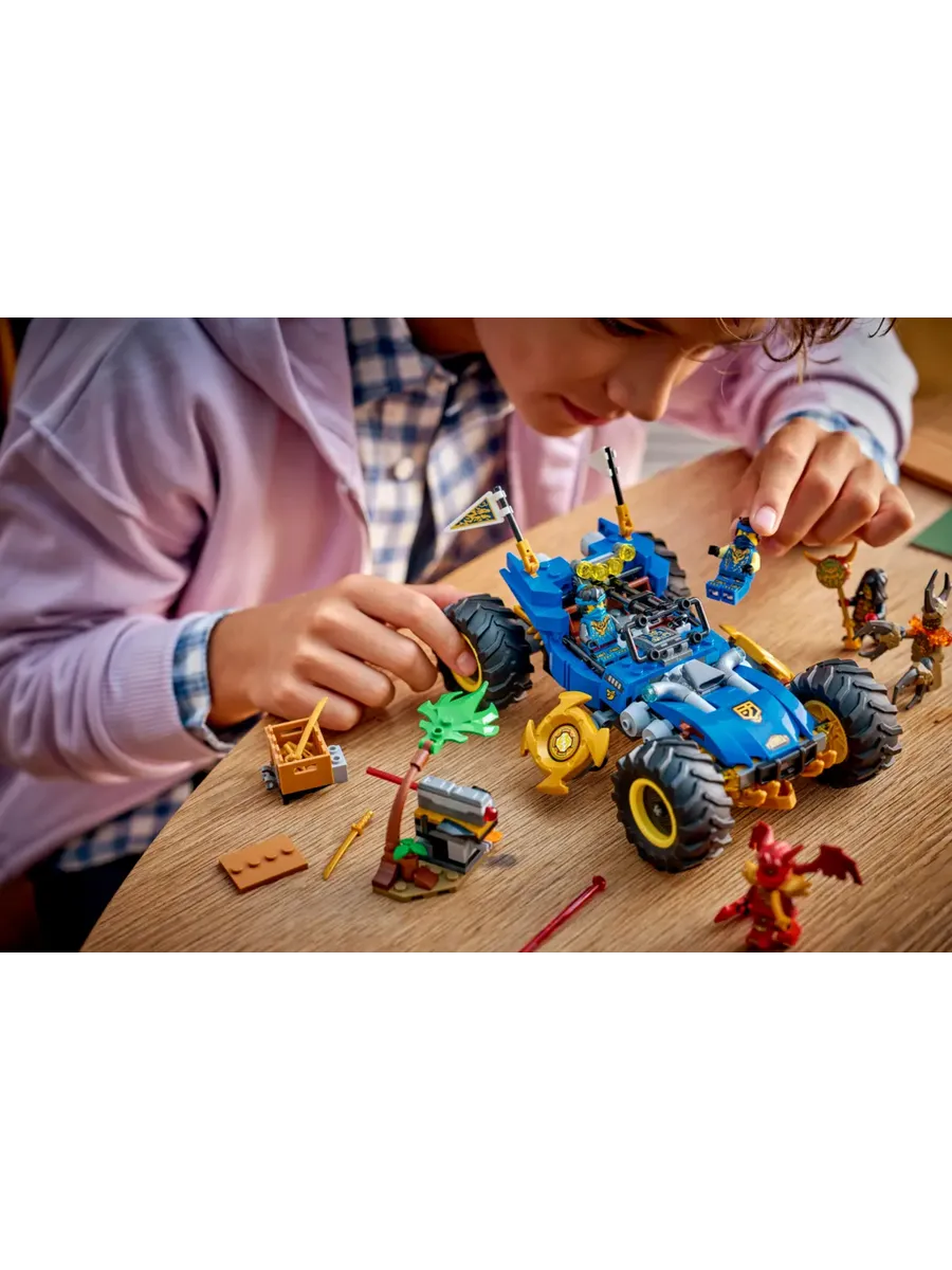 Конструктор NINJAGO 71856 Трансформирующаяся машина Джея — фото 7