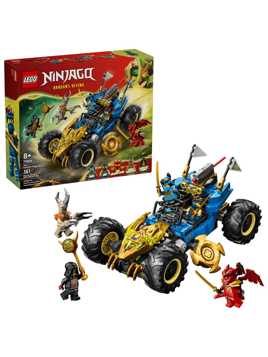 Конструктор NINJAGO 71856 Трансформирующаяся машина Джея — фото 1