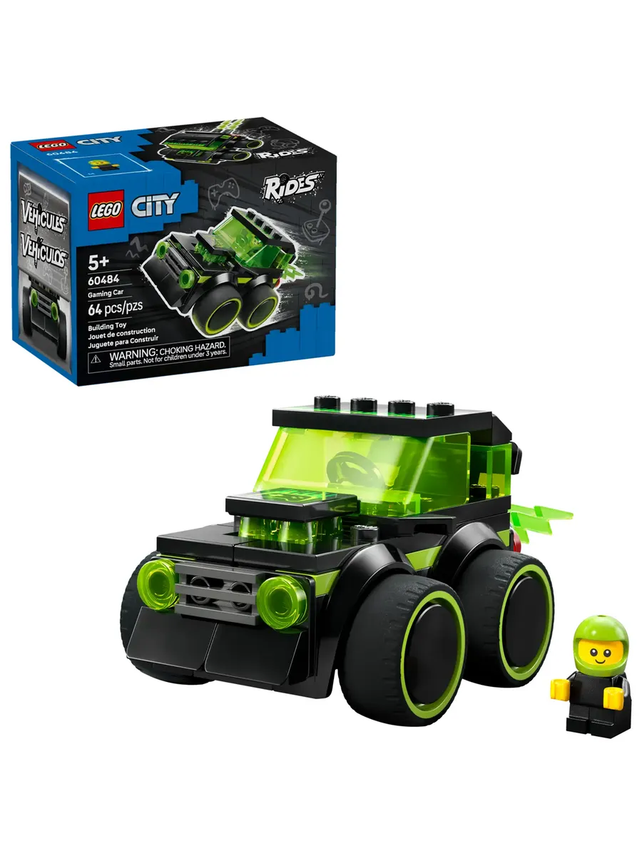 Конструктор City 60484 Гоночные автомобили в играх
