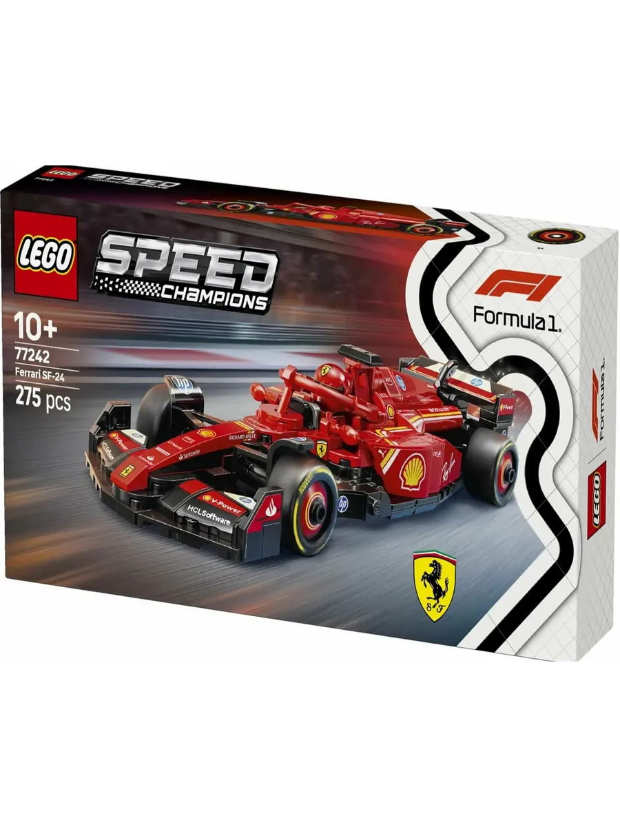 Конструктор Speed Champions 77242 Ferrari SF-24 F1 Race Car — фото 2
