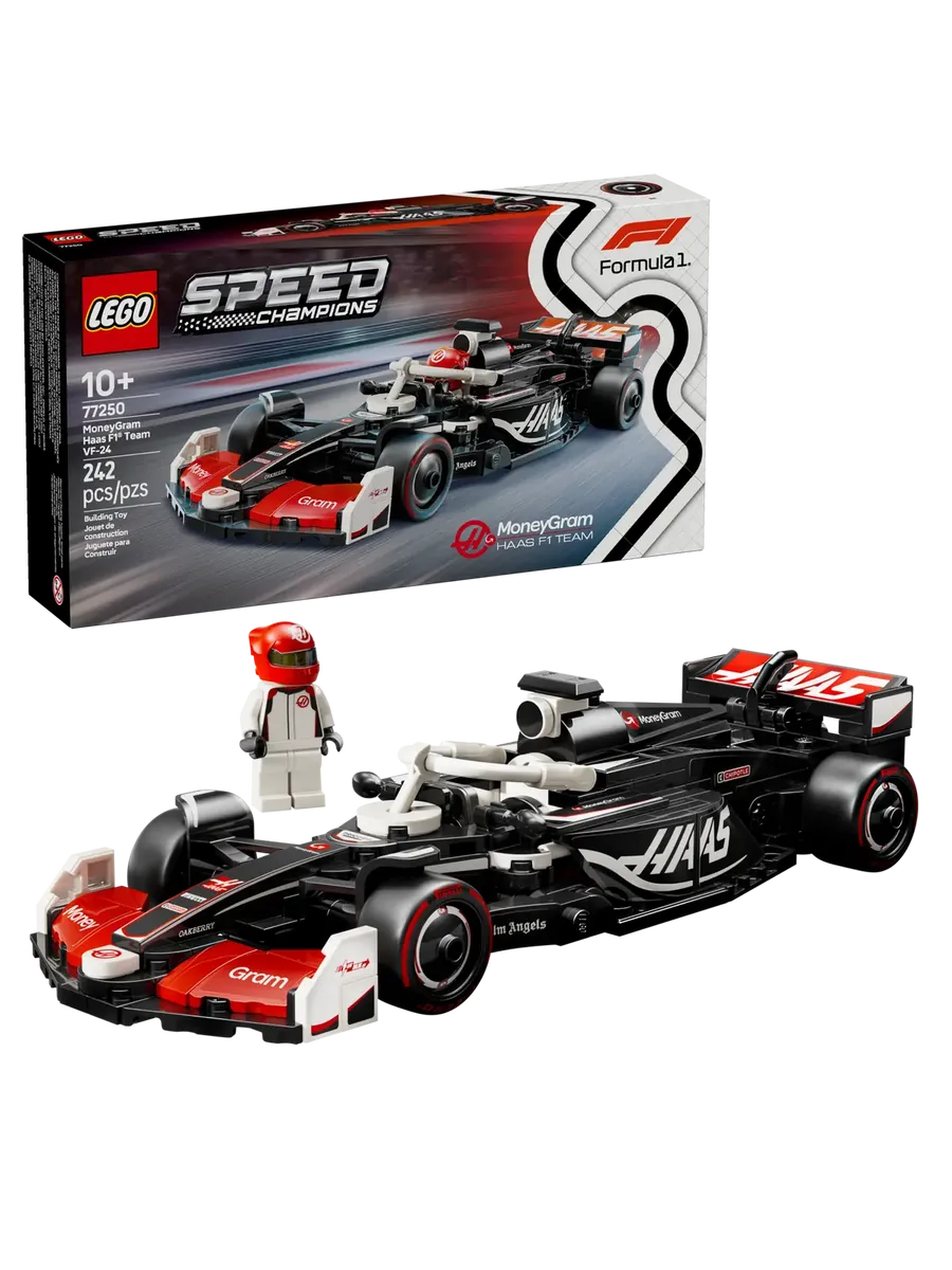 Конструктор Speed Champions 77250 MoneyGram Haas F1