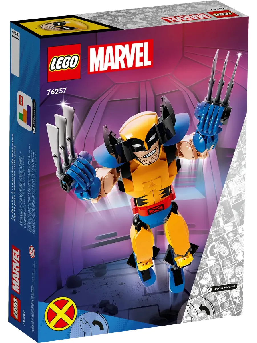 Конструктор Super Heroes 76257 Сборная фигурка Росомахи — фото 2