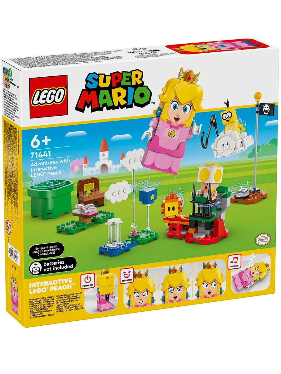 Конструктор Super Mario 71441 Приключения с Пич