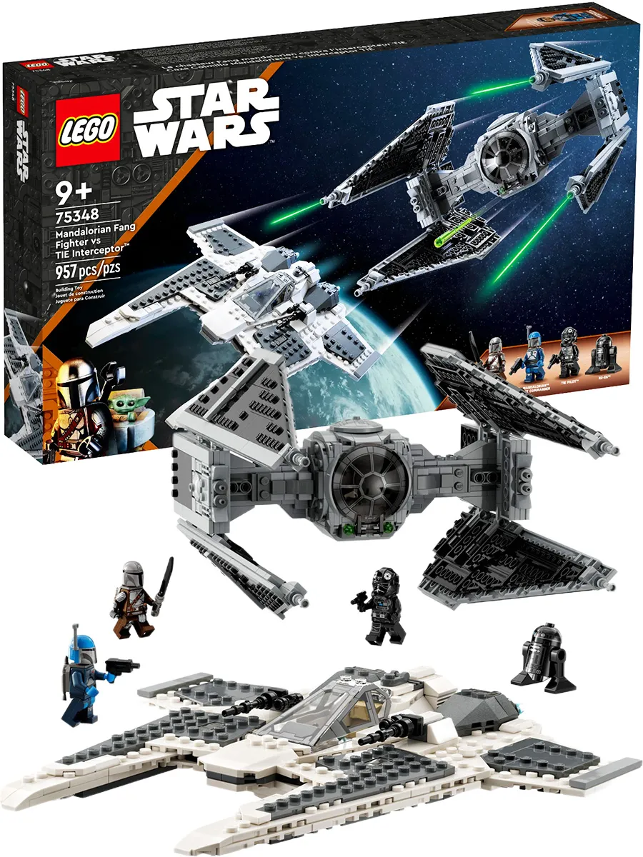 Конструктор Star Wars 75348 Клык мандалорского истребителя — фото 1