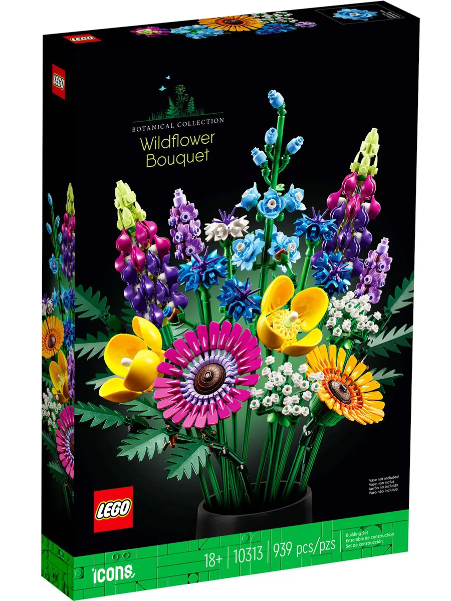 Конструктор Botanical Collection 10313 Букет полевых цветов — фото 1