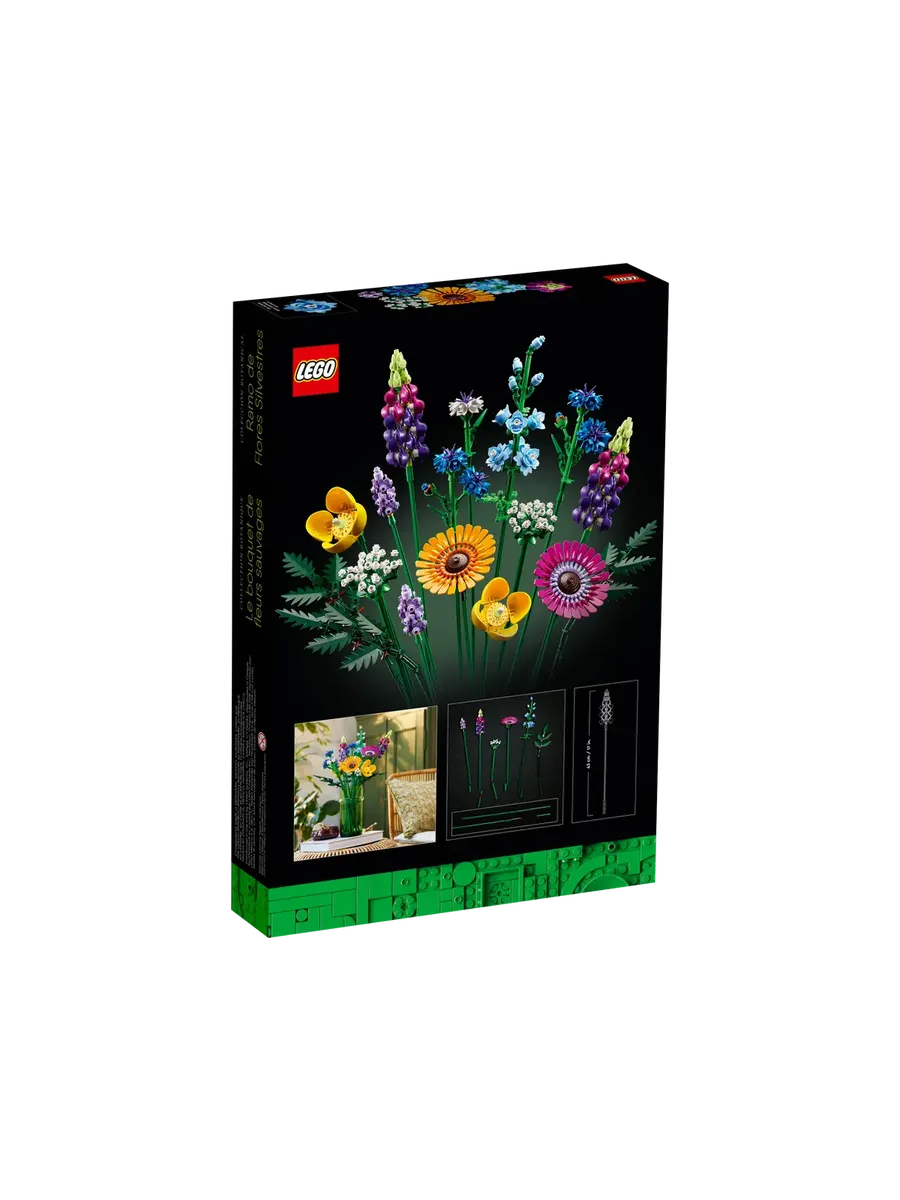 Конструктор Botanical Collection 10313 Букет полевых цветов — фото 2