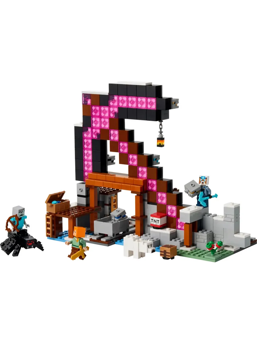 Конструктор Minecraft 21277 Шахта с киркой — фото 8