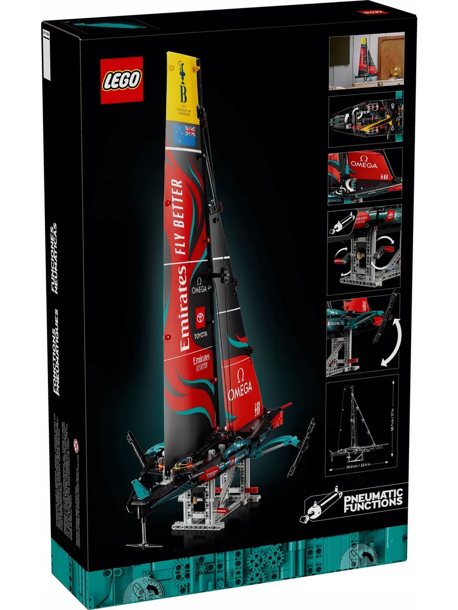 Конструктор Technic 42174 Яхта Emirates Team New Zealand — фото 3