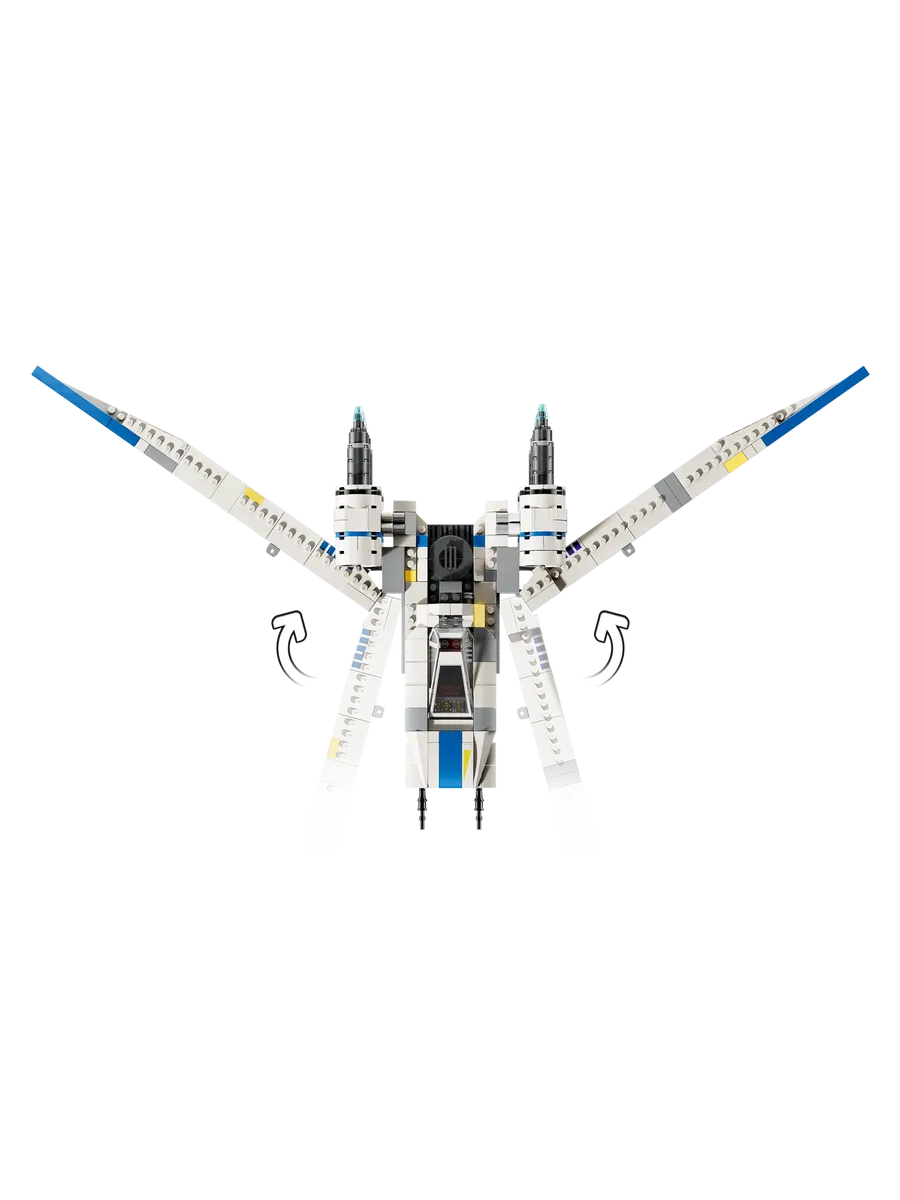 Конструктор Star Wars 75399 Звёздный истребитель повстанцев — фото 8