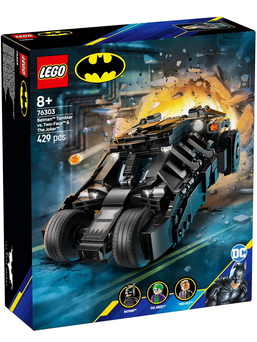 Конструктор Super Heroes 76303 Бэтмен против Двуликого