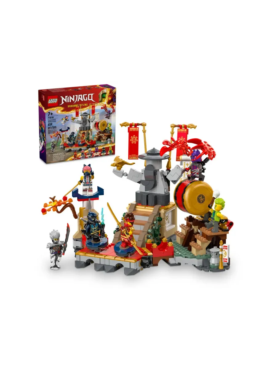 Конструктор NINJAGO 71818 Турнирная боевая арена — фото 1