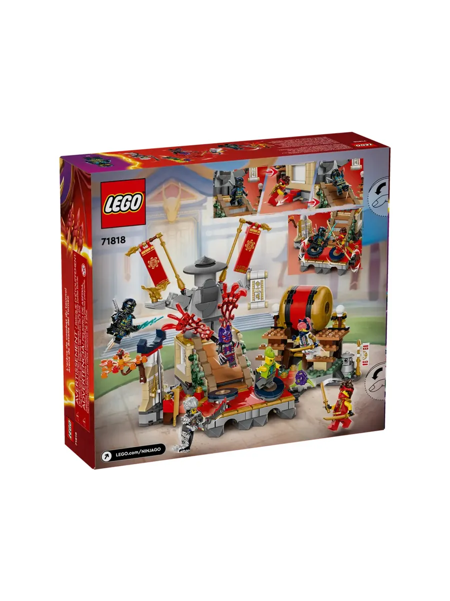 Конструктор NINJAGO 71818 Турнирная боевая арена — фото 2