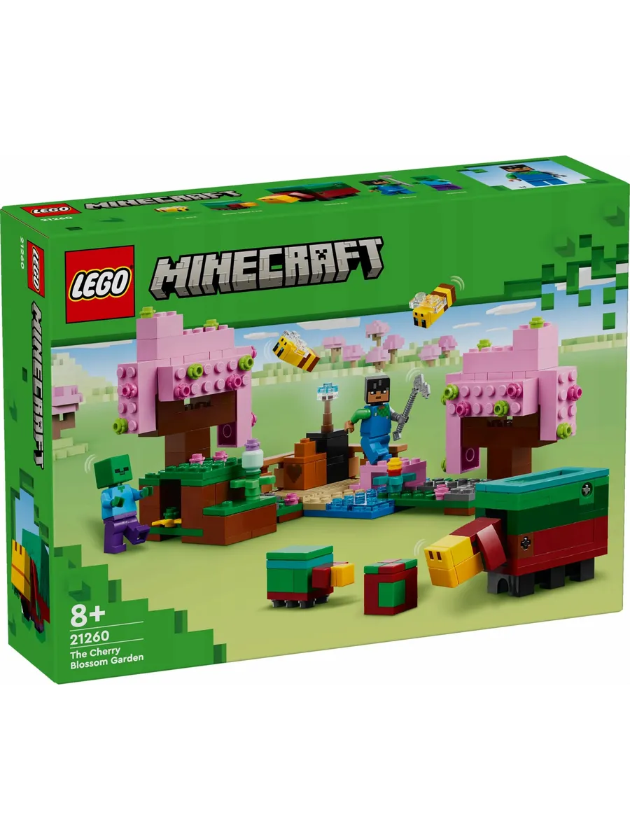 Конструктор Minecraft 21260 Сад цветущей вишни — фото 2