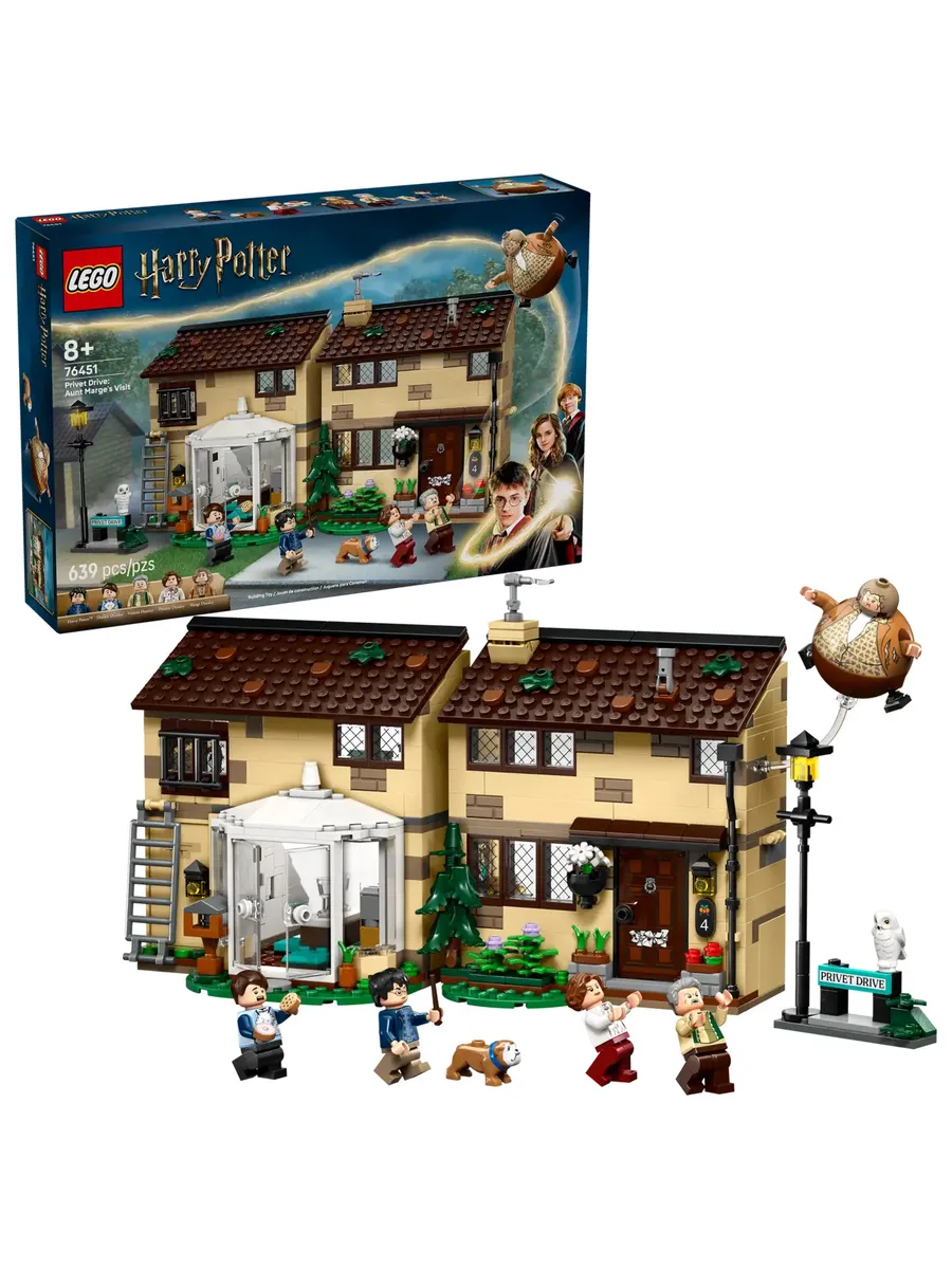 Конструктор Harry Potter 76451 Визит тети Мардж