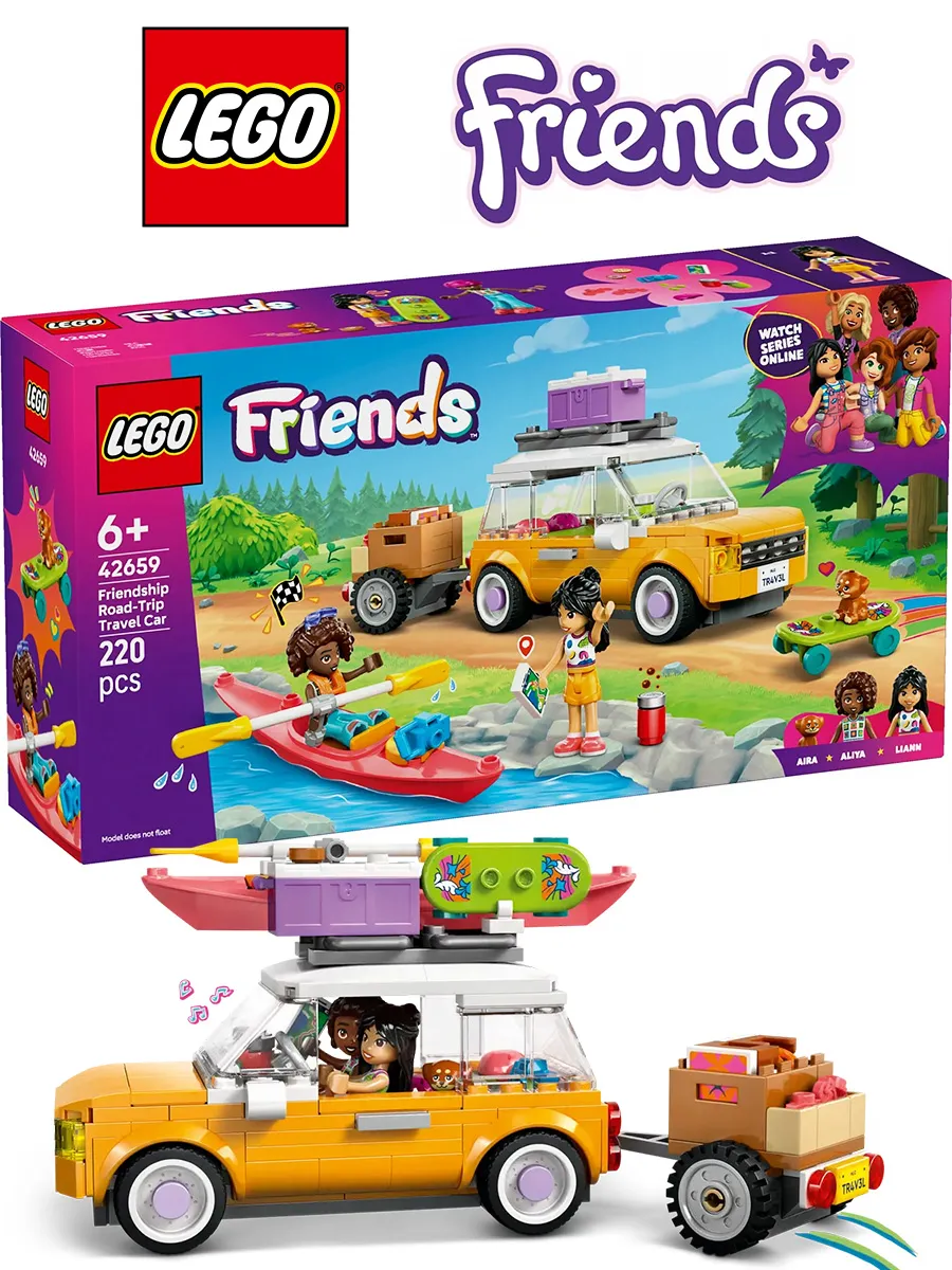 Конструктор Friends 42659 Машина для автопутешествий
