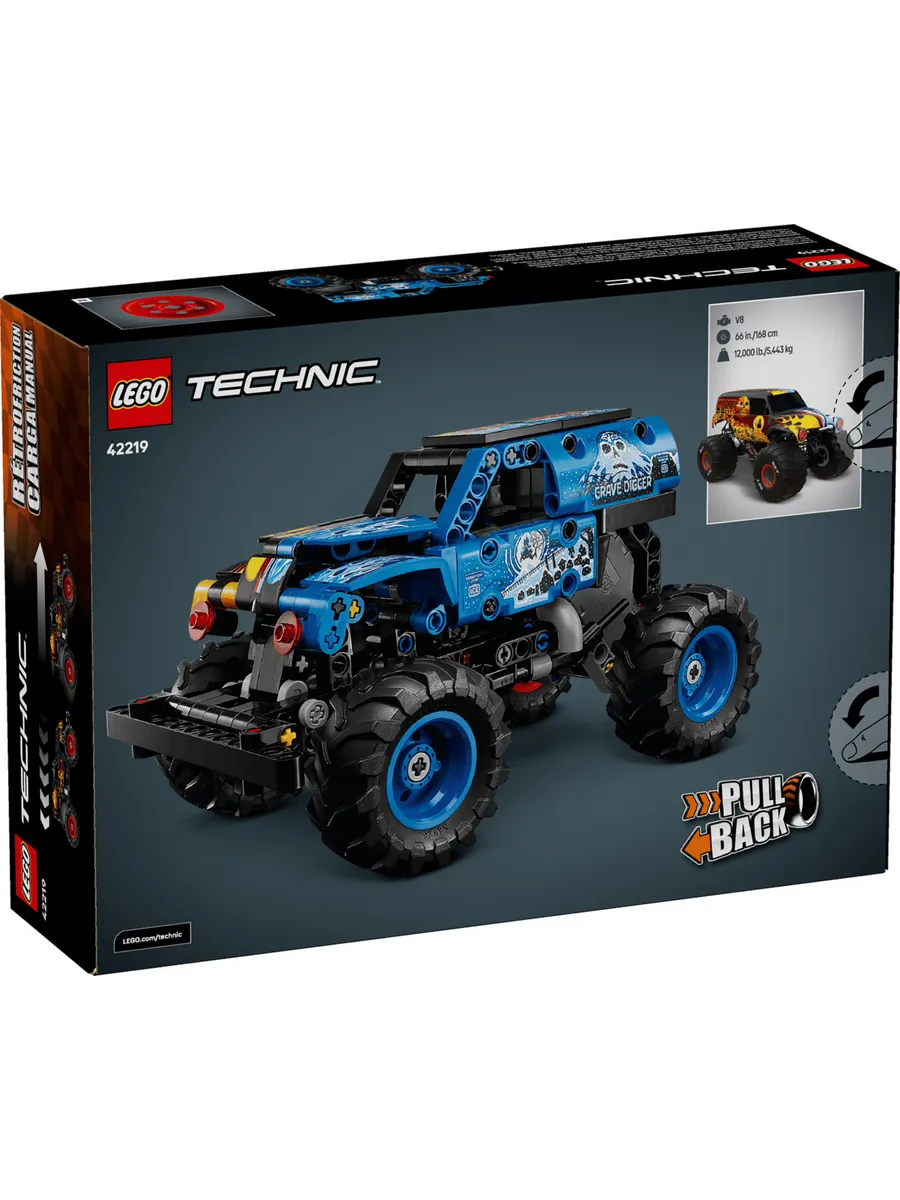 Конструктор Technic 42219 Monster Jam огонь и лед — фото 2