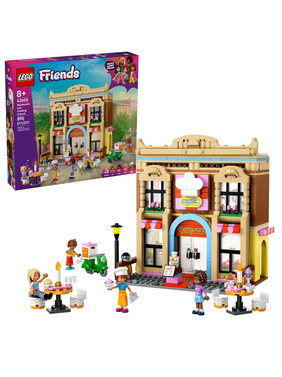 Конструктор Friends 42655 Школа ресторанного дела