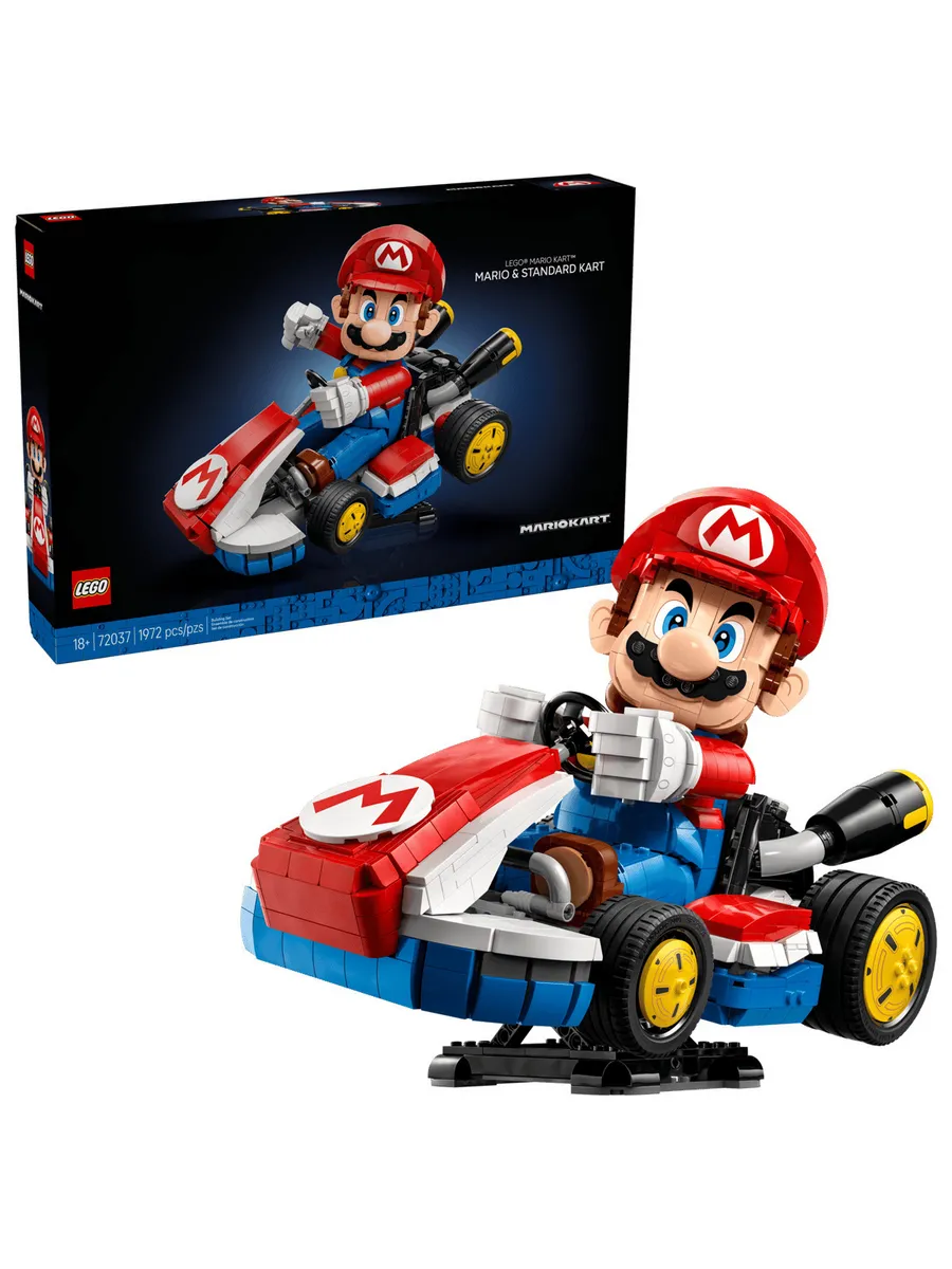 Конструктор Super Mario 72037 Марио и стандартный карт