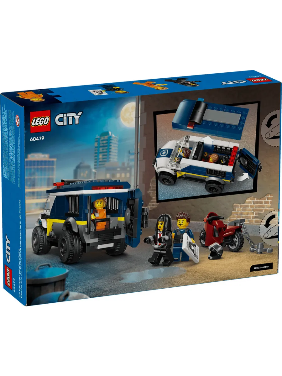Конструктор City 60479 Полицейский фургон для заключенных — фото 2